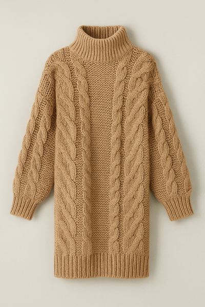 Aurora - Abito Maglia Oversize Luxe