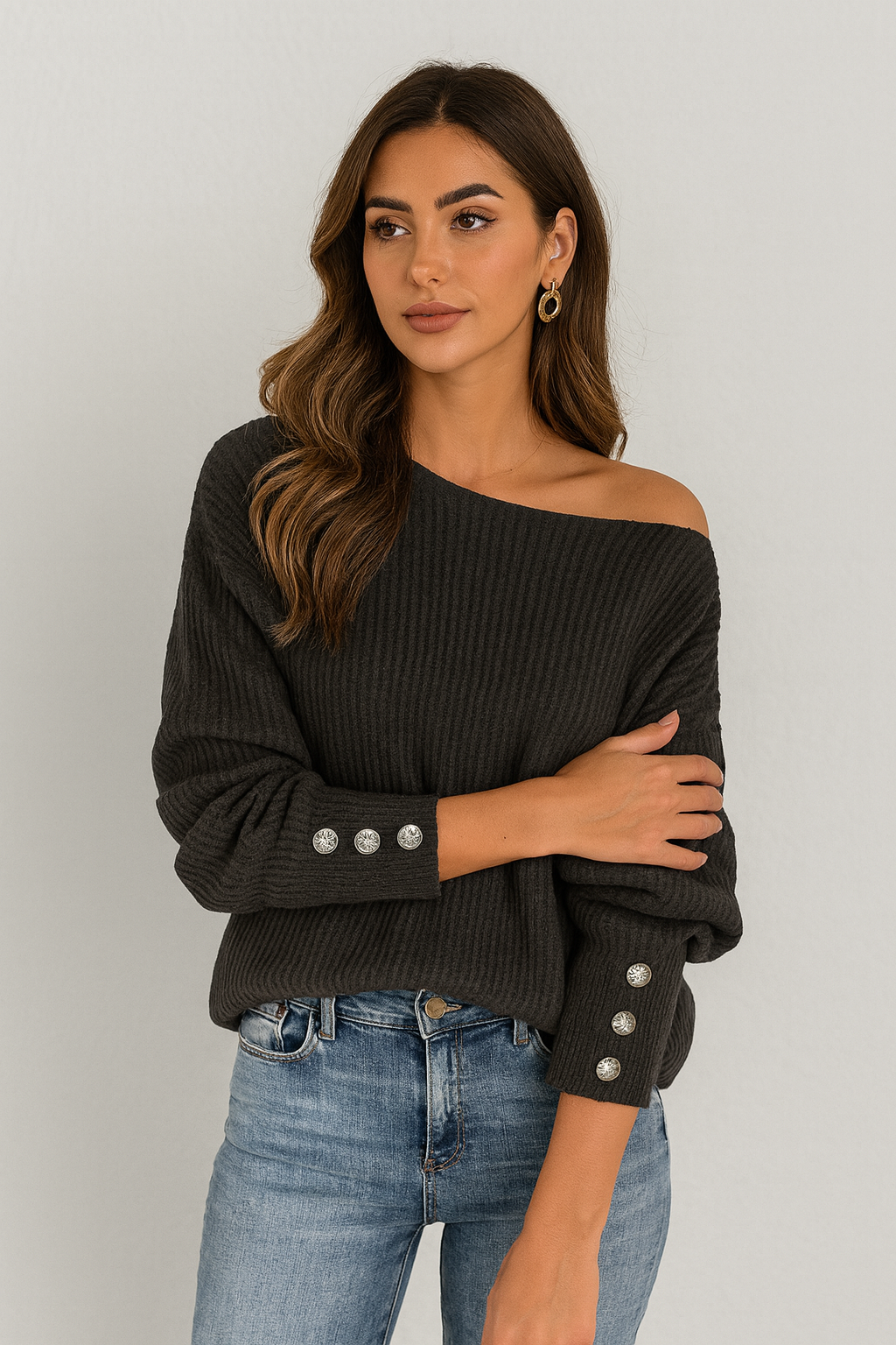 Perla – Maglia con bottoni