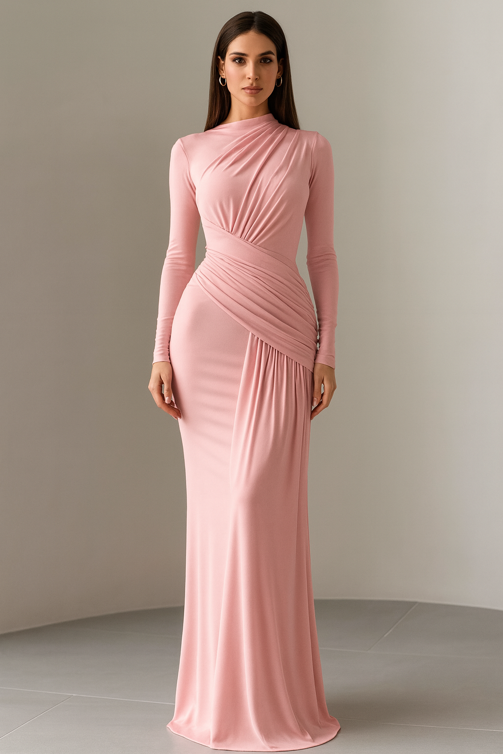 Kylie - Abito Gala Rosa