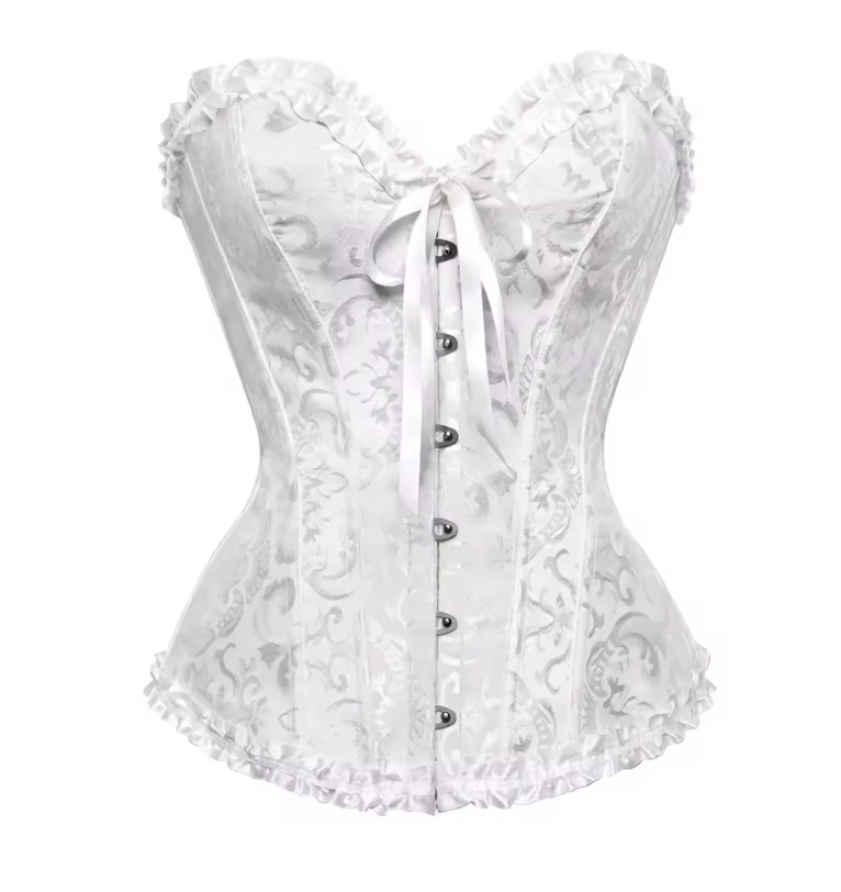 Elisabetta – Corsetto in Raso Broccato