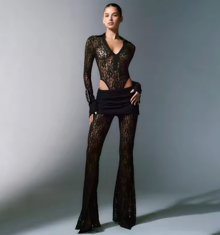 Maddie – Completo Elegante in Pizzo