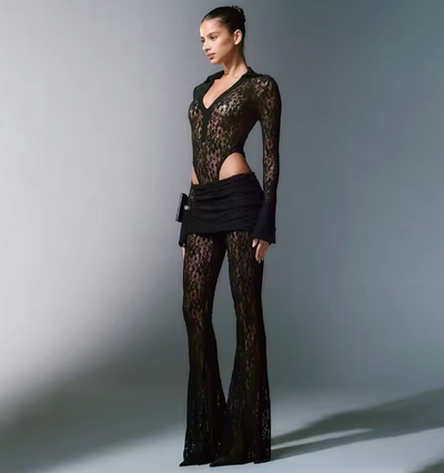 Maddie – Completo Elegante in Pizzo